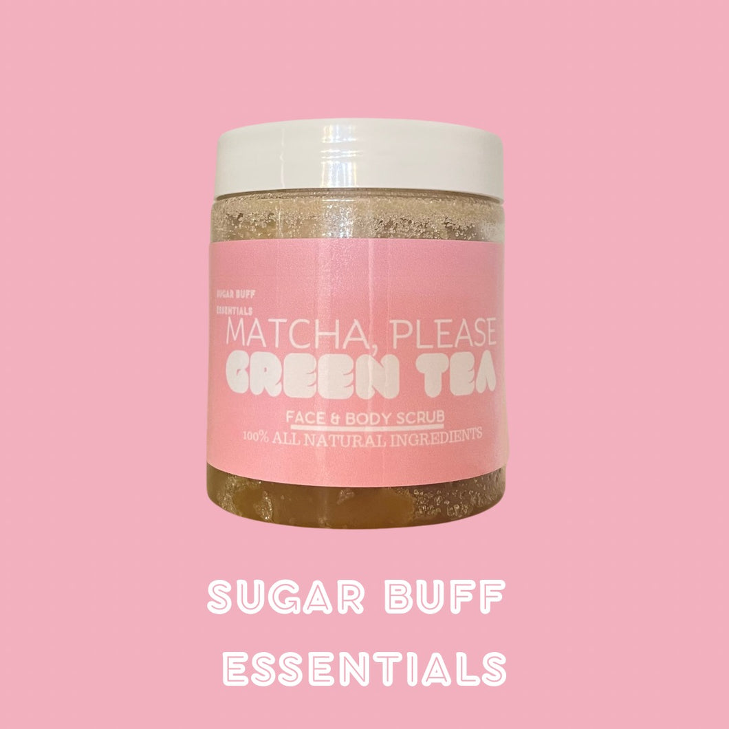 MATCHA, PLEASE GREEN TEA FACIAL SCRUB (for Acne-Prone Skin)